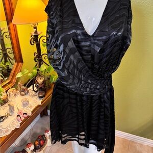 Alice + Olivia Black Dress